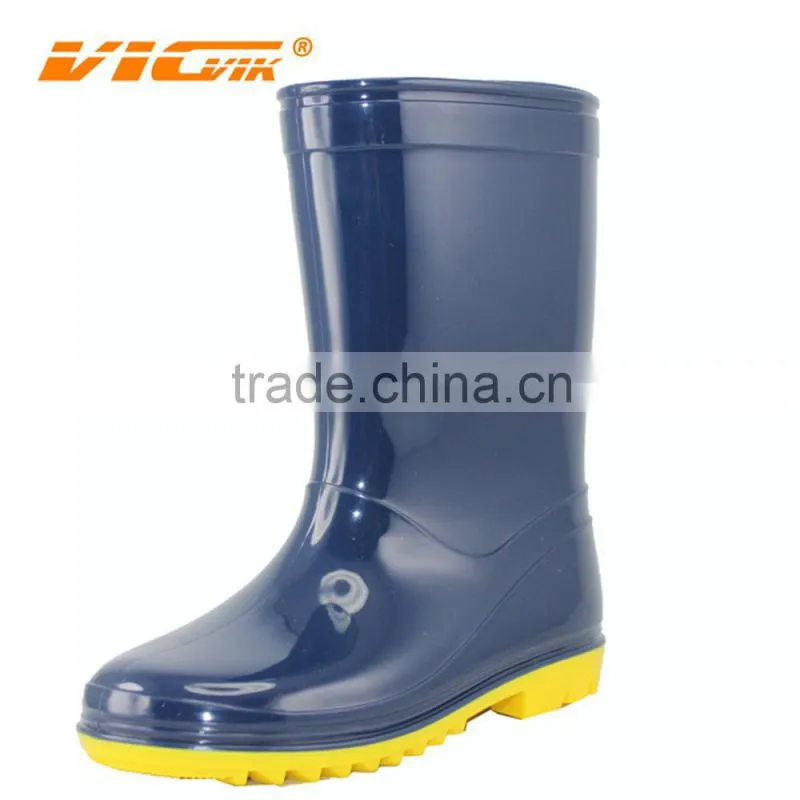 pvc transparent kids design your own rain boots