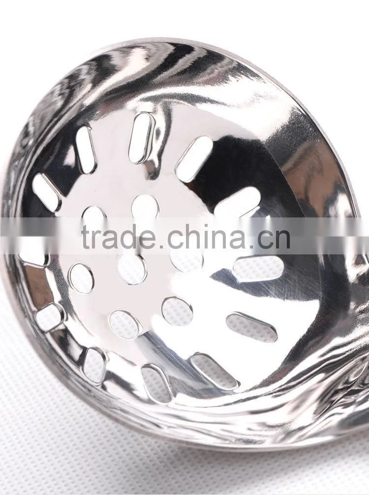 HighQuality korean kitchenware stainless steelkitchen tools/Hot pot spoon/dinner strainer Customizable LOGO 1PCS S55
