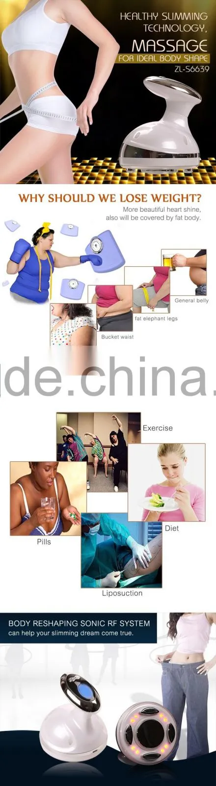 best electric portable ultrasonic cavitation slimming treatment machine