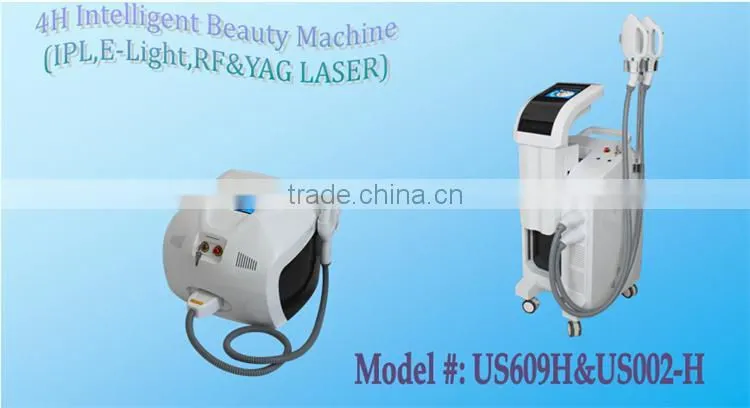 Portable 3 in 1 e light ipl rf beauty equipment