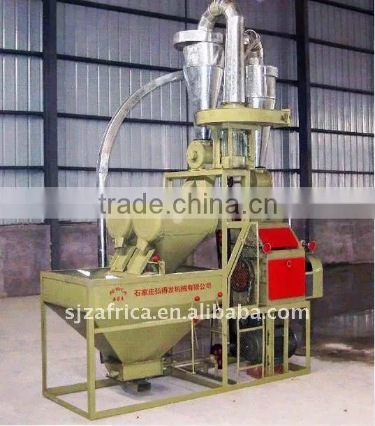 200kg/h maize milling machine in small farm or family use easy operation for starter