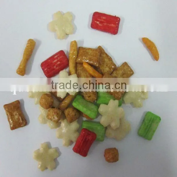 Japanese rice crackers mixed