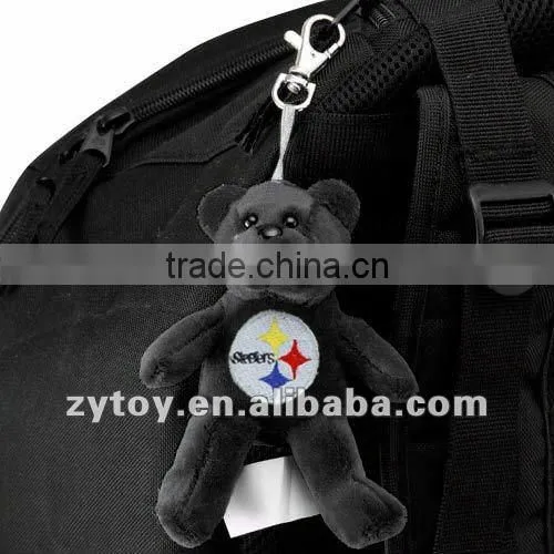 Cute Plush Black Bear Decor OEM