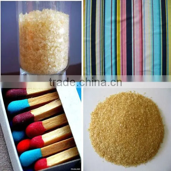 technical grade match glue powder 80 bloom 250 bloom gelatin for match
