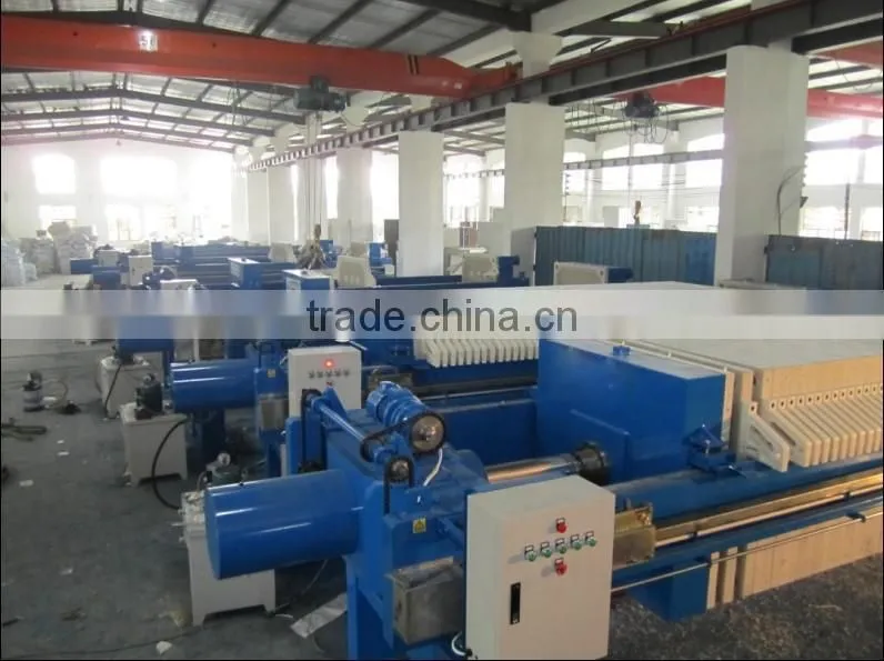 China Hot Sale PLC Control Automatic Dewatering Membrane Filter Press, Slurry, Ore Tailing Filter Press in Hot Selling!!!