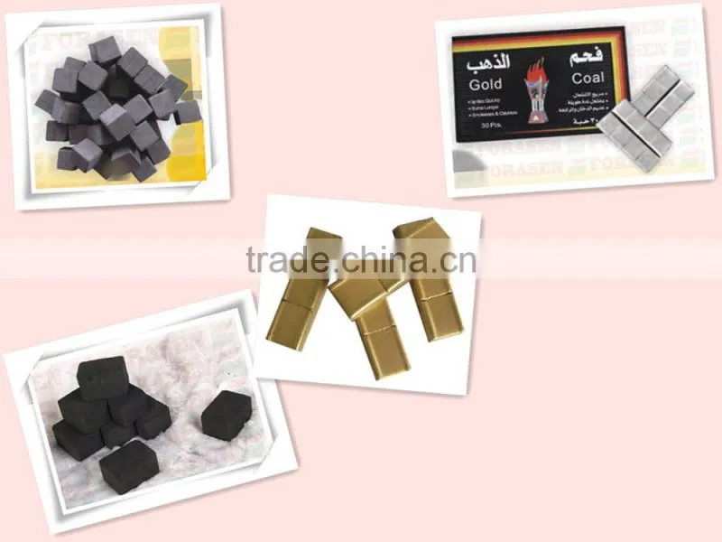 Factory eco-friendly long time bar shisha charcoal
