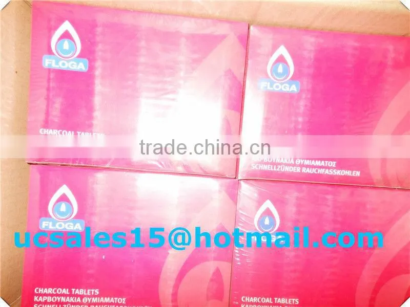 Factory price hookah charcoal briquette for shisha,hookah,nargile