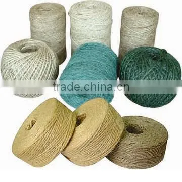 jute rope in high quality ; jute rope made in china ; twisted and braided rope
