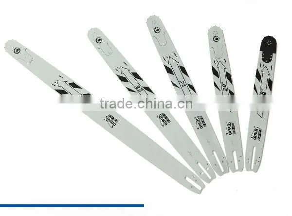 Wholesale 18" solid guide bar with replaceable hard nose