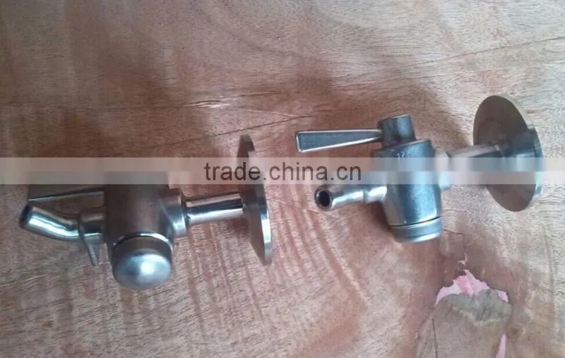 tri-clamp 1.5" beer sampling valve