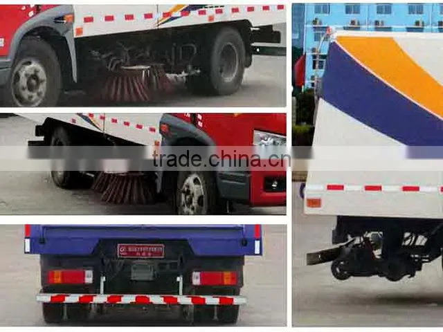 FAW vacuum road sweeper truck