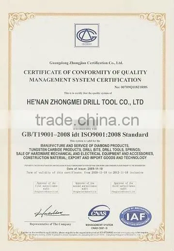 tungsten carbide drill bit/button bit/chisel bit/drilling cross bit