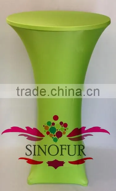 Best sale high bar cocktail table cloth for wedding