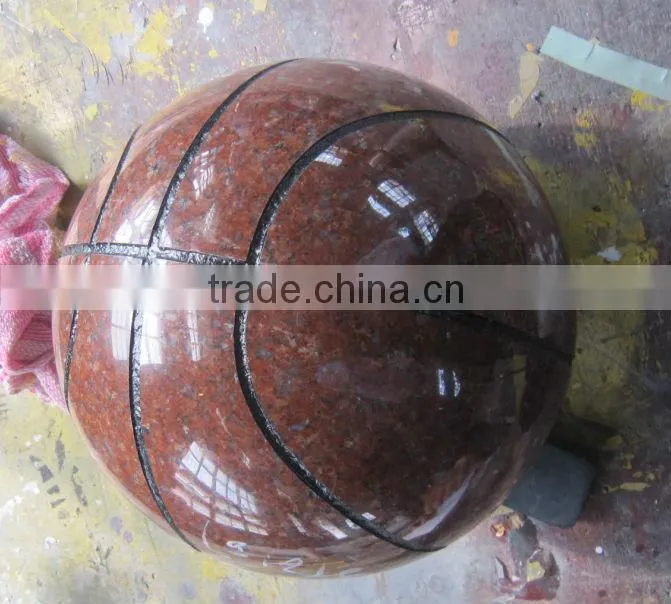 Imperial red granite basketball