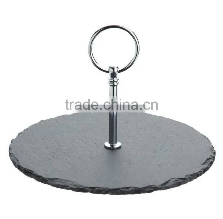natural slate tapas serving plate