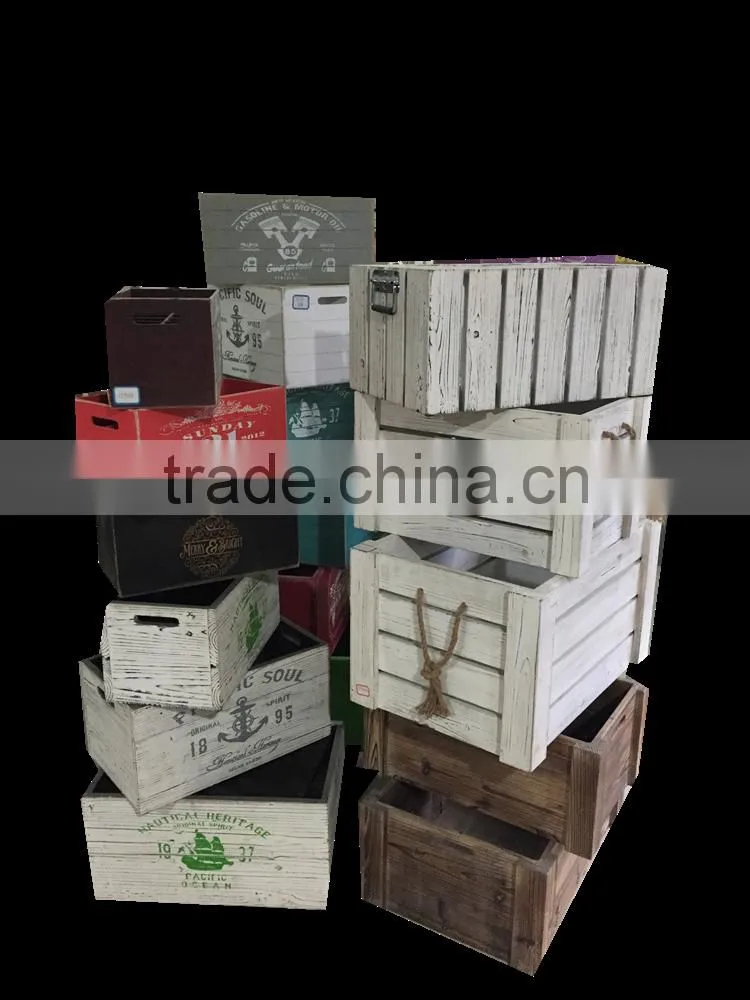 Unfinished wooden trays can under custom request
