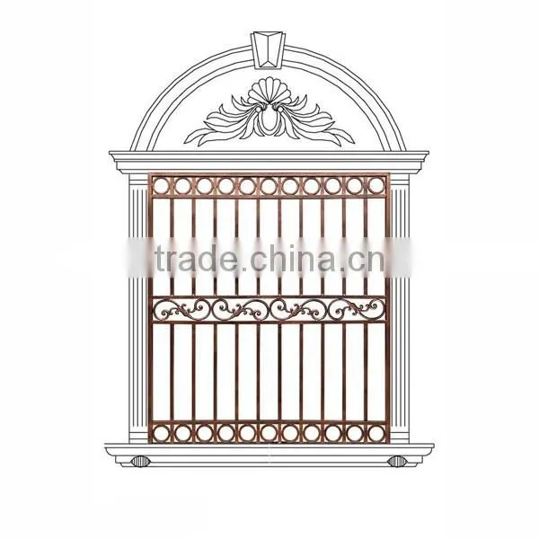 Keenhai OEM Customed Decorative Modern French House Window Grill Design