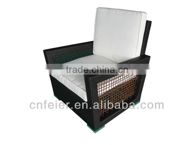A6009SF Outdoor Rattan Curved Sofas Outdoor Garden Rattan Sofa Set
