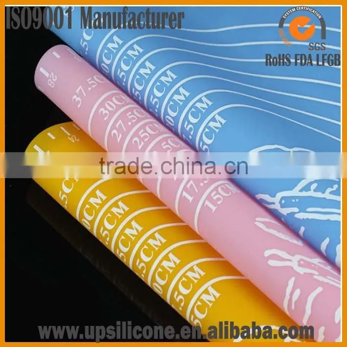 silicone pastry mat for dough rolling