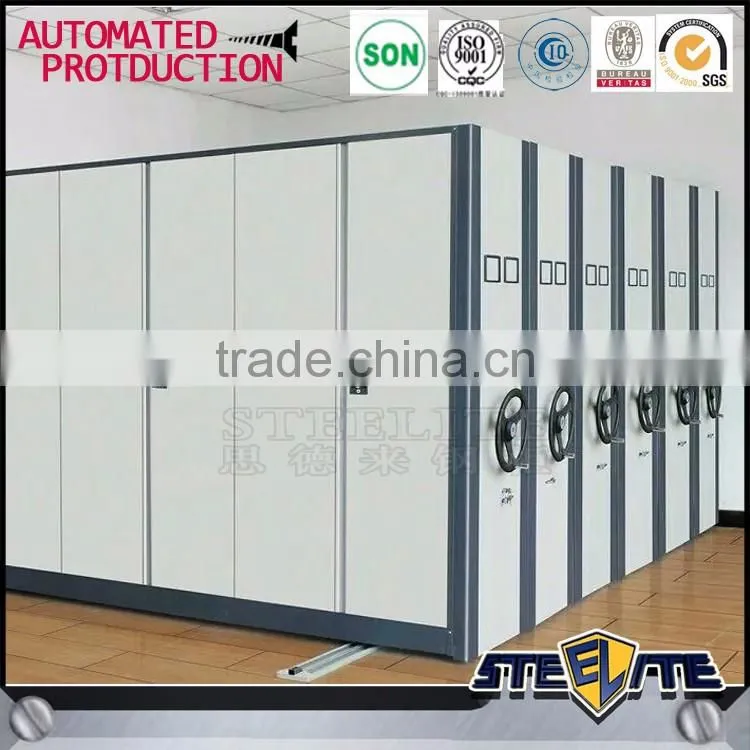 Double side office filing cabinet Library Mobile Shelving