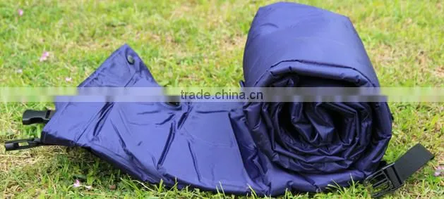 Roll up self-Inflating tent floor foam exercise camping sleeping mat