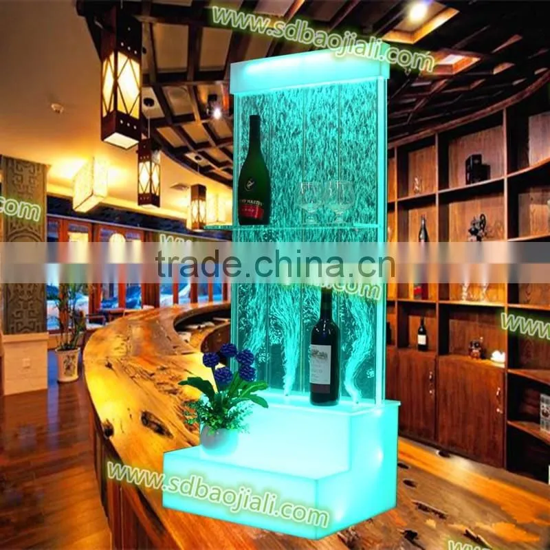 barware high quality clear acrylic wine bottle holder