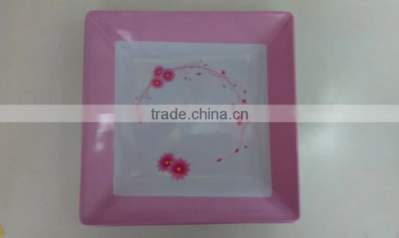 Colorful Melamine Plate Melamine Tableware