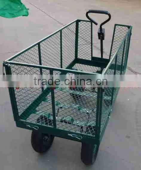 Steel Mesh Garden Cart (1000LBS)