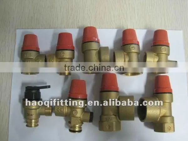 low air pressure relief valve for heating system