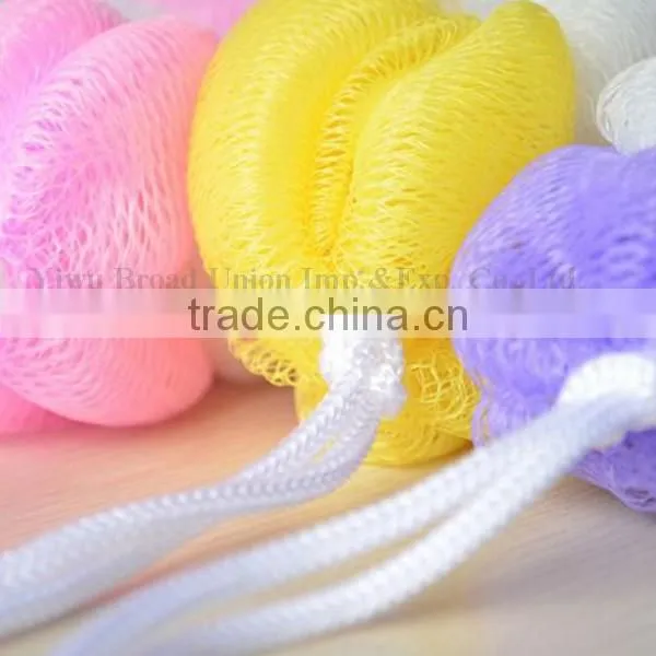 Rainbow Long Shape Washing Mesh Bath Sponge