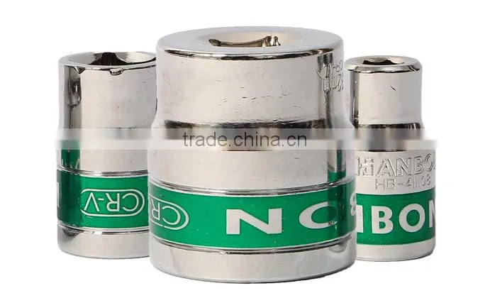 1/2'' Metric Dual Color Hexagonal Mirror Sockets CR-V