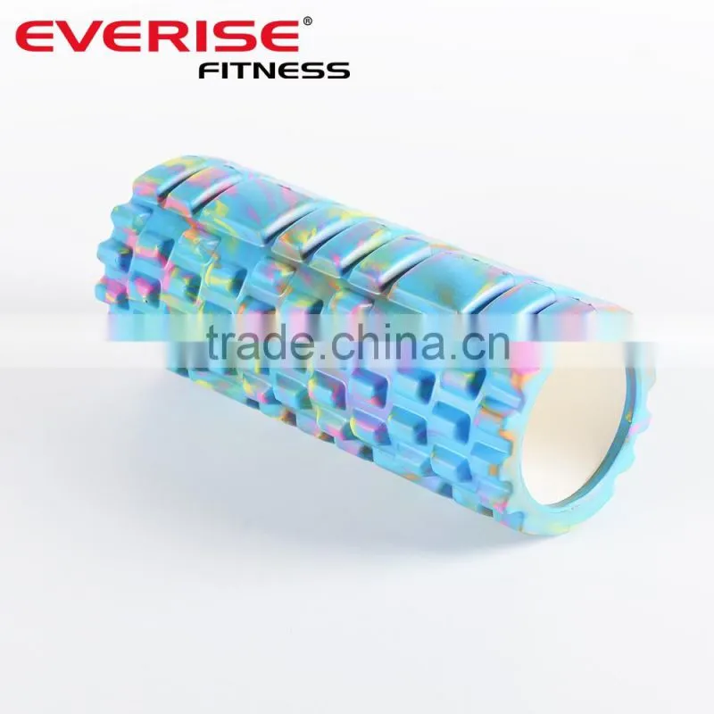 Color mixed Deep Massage Camouflage Hollow EVA Foam Roller
