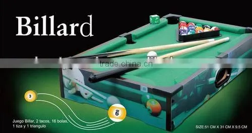 Table top Pool Table with Leg