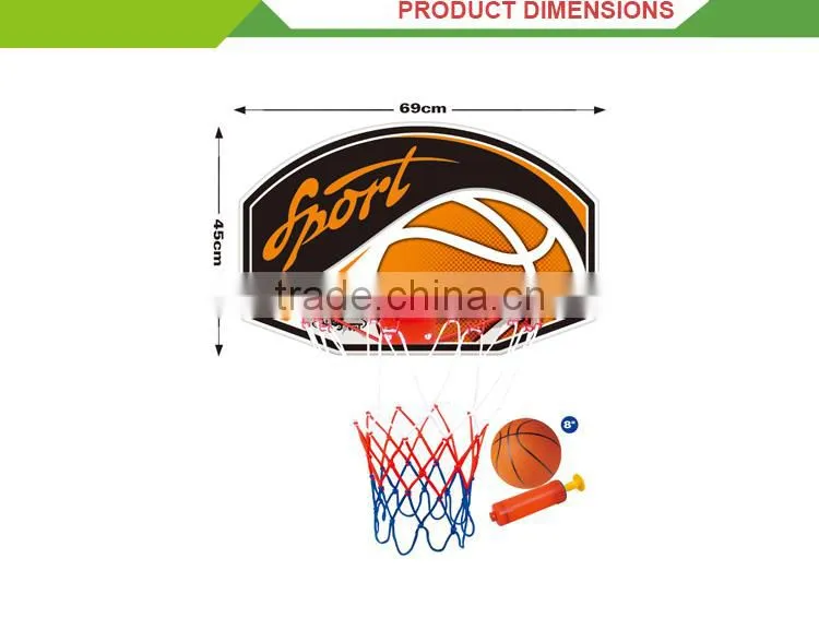 Popular children sport equipment movable basketball goal posts