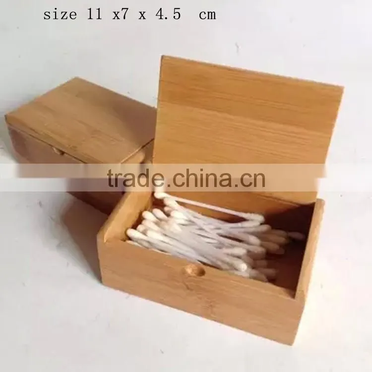 Multi-functional simple bamboo card box/holder