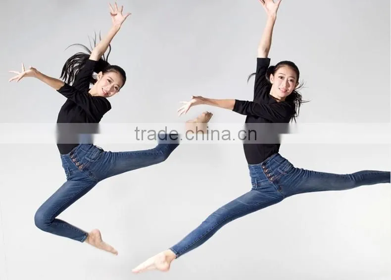 High waist thicken tight slimming Korean style fashion pants