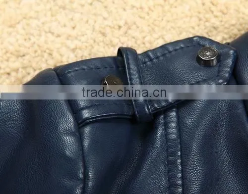 women leather jacket 2014 women's clothing biker motorcycle jackets leather coat