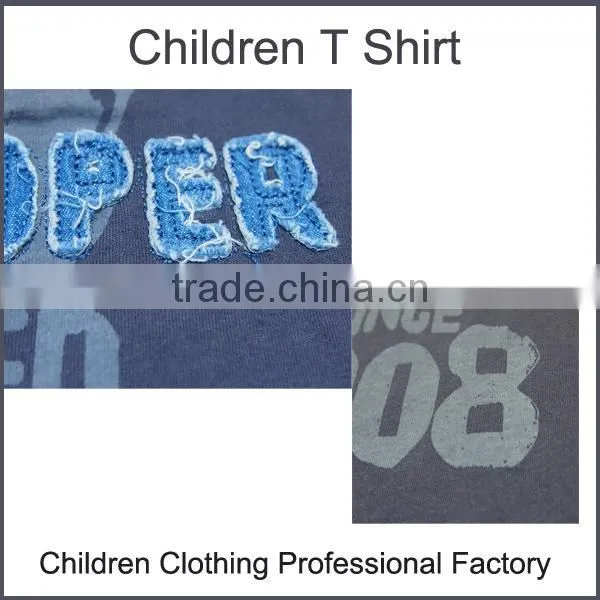 Children Clothes 100% Cotton Children T Shirt