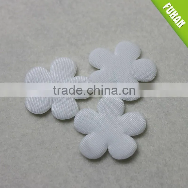 Custom Shape Ultrasonic embossing Fabric Label for Children Clothes