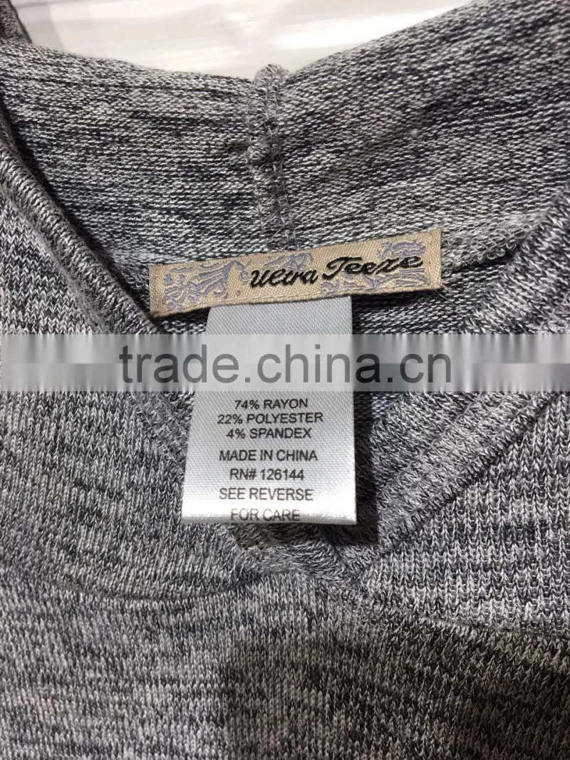 GZY good quality long sleeve casual lady blouse & top