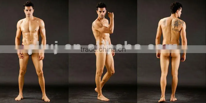 wholesale Transparent man's underwear mens nylon briefs sexy panties for man