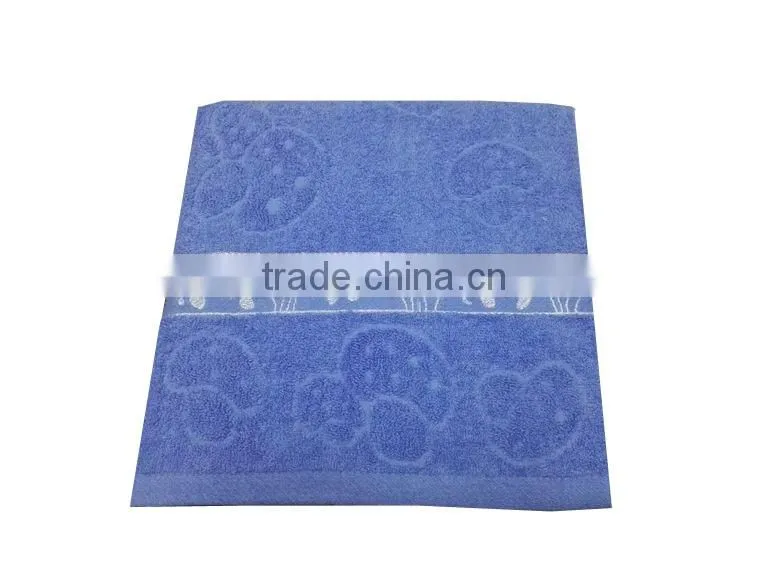 dark color high quality solid color cotton bath towels