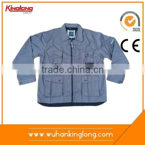 Security Safety Vest Jacket Reflective Strips Work Wear Uniforms Clothing