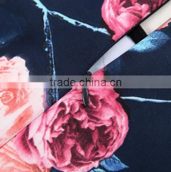 Fashion dress factory 100% cotton lady woman dress