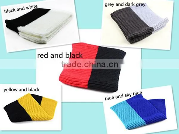 1pc high quality Double color korean latest spandex winter warm Neck warmers,neckerchief,scarf