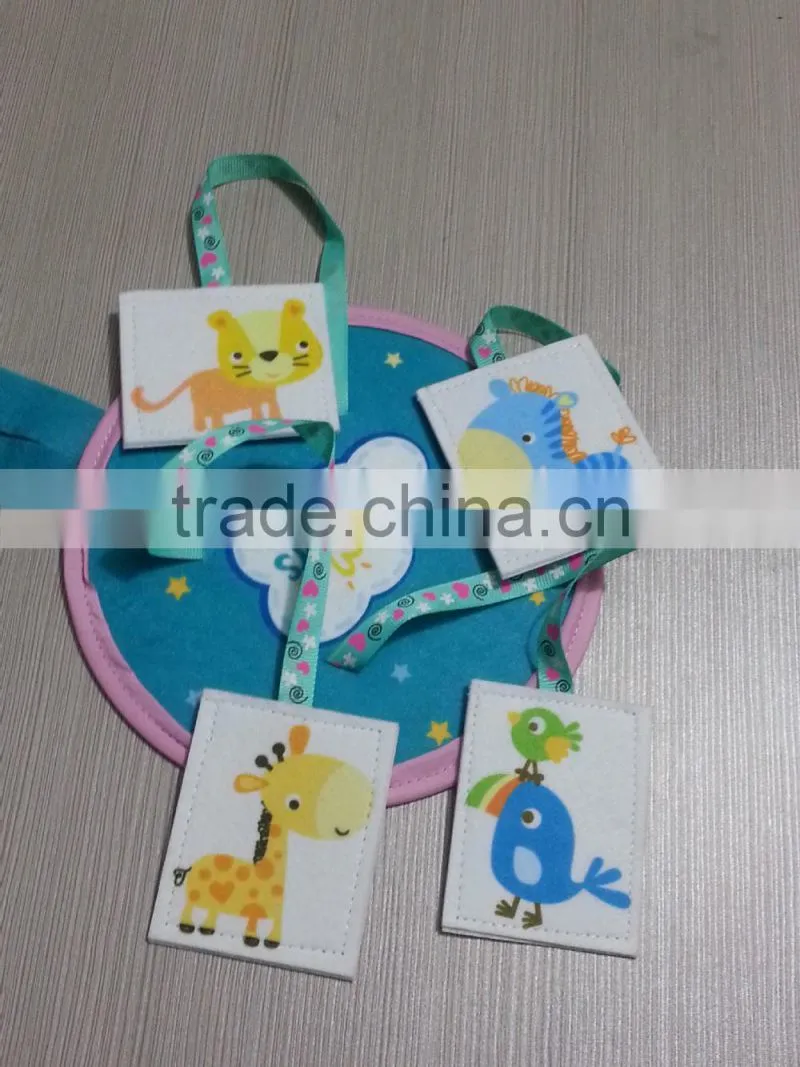 printed felt promotional toys