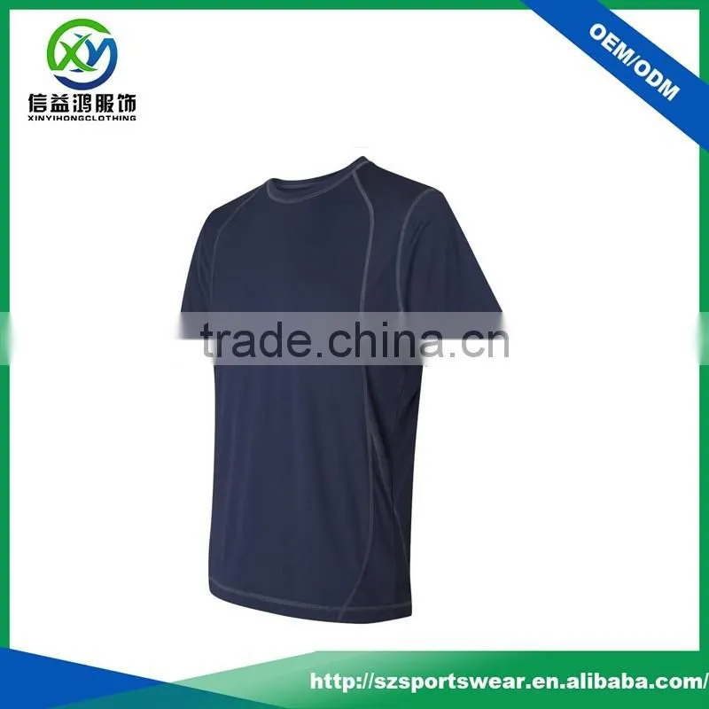 Hot Sale 95%Cotton 5%Spandex Crew Neck Plain Men's T Shirt Wholesale China