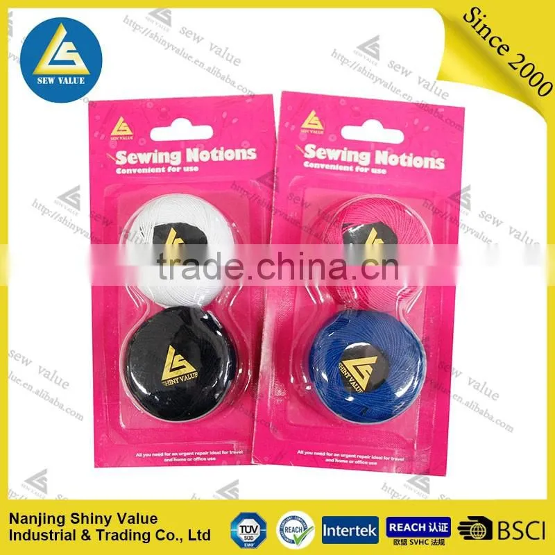 2 colors Cotton sewing Thread