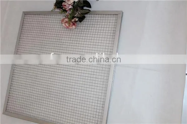 Washable pre filter Activated carbon flat panel G3 pre hepa air filter