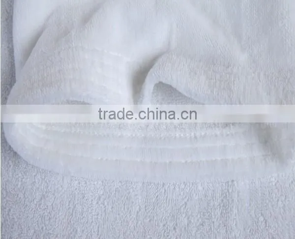 Luxury hotel 100% cotton cut pile Kimono style bathrobe